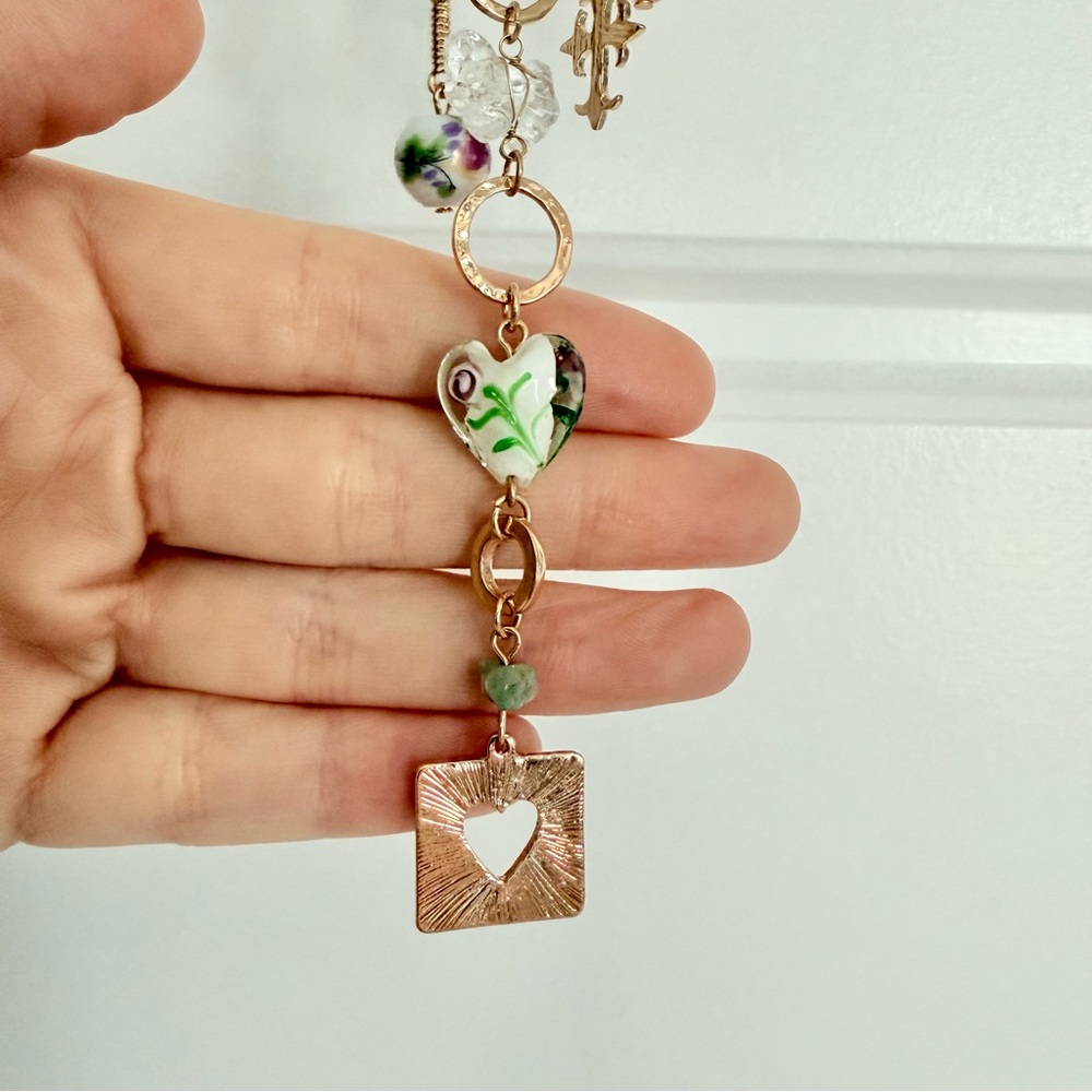 NWT Urban Outfitters Kennedy Draped Charm Necklace | One Size - Picture 5 of 6